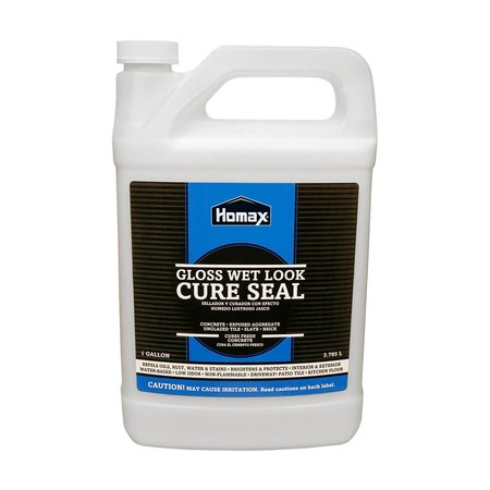 CURE SEAL Homax  Gloss Clear Water-Based Sealer 1 gal 0613